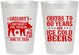 Personalized Birthday 8 oz Frosted Cups - 60th Barbeque Bbq | 20217
