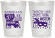 Personalized Birthday 8 oz Frosted Cups - 30th Mardi Gras | 20246