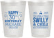 Personalized Birthday 8 oz Frosted Cups - 30th | 20257