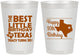 Personalized Birthday 8 oz Frosted Cups - 30th Texas | 20265