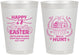 Personalized Easter 8 oz Frosted Cups - Born To Hunt Bunny | 210007