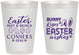 Personalized Easter 8 oz Frosted Cups - Bunny Kisses Eggs | 210014
