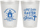 Personalized Easter 8 oz Frosted Cups - Silly Rabbit | 210025