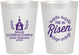 Personalized Easter 8 oz Frosted Cups - He Is Risen | 210026