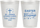 Personalized Easter 8 oz Frosted Cups - Easter Blessings Church | 210029