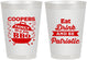 Personalized 4th Of July 8 oz Frosted Cups - Eat Drink Patriotic | 220002