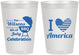 Personalized 4th Of July 8 oz Frosted Cups - Barbecue Bbq | 220007