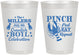Personalized 4th Of July 8 oz Frosted Cups - Pink Peel Crawfish | 220011
