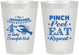 Personalized 4th Of July 8 oz Frosted Cups - Pink Peel Crawfish | 220015