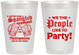Personalized 4th Of July 8 oz Frosted Cups - We The People | 220030