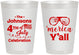 Personalized 4th Of July 8 oz Frosted Cups - Merica Yall | 220034