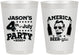 Personalized 4th Of July 8 oz Frosted Cups - Bbq Lincoln | 220036