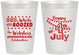 Personalized 4th Of July 8 oz Frosted Cups - Red White Booze | 220042