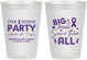 Personalized Awareness 8 oz Frosted Cups - Pink Ribbon | 230004