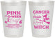 Personalized Awareness 8 oz Frosted Cups - Wrong Witch | 230010