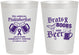 Personalized Awareness 8 oz Frosted Cups - Brats Boobs Beer | 230012