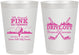 Personalized Awareness 8 oz Frosted Cups - Gold Drive Out | 230017