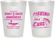 Personalized Awareness 8 oz Frosted Cups - Fishing For A Cure | 230018