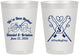 Personalized Wedding 8 oz Frosted Cups - Been Hooked Fishing | 238