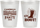 Personalized Oktoberfest 8 oz Frosted Cups - Boot | 240006
