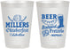 Personalized Oktoberfest 8 oz Frosted Cups - Bratwurst Pretzels | 240007