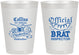 Personalized Oktoberfest 8 oz Frosted Cups - Brat Inspector | 240011