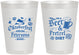 Personalized Oktoberfest 8 oz Frosted Cups - Pretzel | 240012