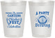 Personalized Oktoberfest 8 oz Frosted Cups - Beer Keg | 240017
