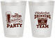 Personalized Oktoberfest 8 oz Frosted Cups - Drinking Team | 240018