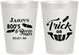 Personalized Halloween 8 oz Frosted Cups - Trick Or Treat | 250002