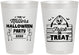 Personalized Halloween 8 oz Frosted Cups - Trick Or Treat | 250010