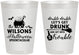 Personalized Halloween 8 oz Frosted Cups - Witch | 250011