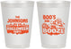 Personalized Halloween 8 oz Frosted Cups - Boos And Booze | 250012