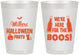 Personalized Halloween 8 oz Frosted Cups - Boo | 250016