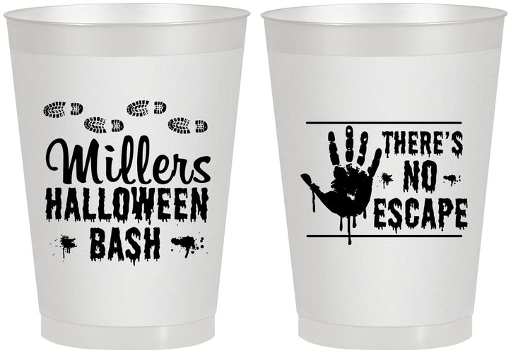 Personalized Halloween 8 oz Frosted Cups - Zombie | 250025