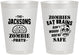 Personalized Halloween 8 oz Frosted Cups - Zombie Brain | 250026
