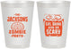 Personalized Halloween 8 oz Frosted Cups - Eat Drink Be Scary | 250028