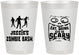 Personalized Halloween 8 oz Frosted Cups - Eat Drink Be Scary | 250029