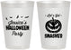 Personalized Halloween 8 oz Frosted Cups - Pumpkin | 250030