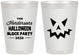 Personalized Halloween 8 oz Frosted Cups - Pumpkin | 250034