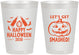 Personalized Halloween 8 oz Frosted Cups - Lets Get Smashed | 250036