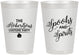 Personalized Halloween 8 oz Frosted Cups - Spooks Spirits | 250037