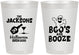 Personalized Halloween 8 oz Frosted Cups - Boos And Booze | 250047
