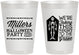 Personalized Halloween 8 oz Frosted Cups - Skeleton | 250051