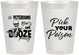 Personalized Halloween 8 oz Frosted Cups - Boos And Booze | 250054