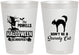 Personalized Halloween 8 oz Frosted Cups - Scaredy Cat | 250055