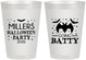 Personalized Halloween 8 oz Frosted Cups - Bat | 250081