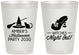 Personalized Halloween 8 oz Frosted Cups - Witches Night Out | 250083