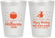 Personalized Halloween 8 oz Frosted Cups - Witch | 250084