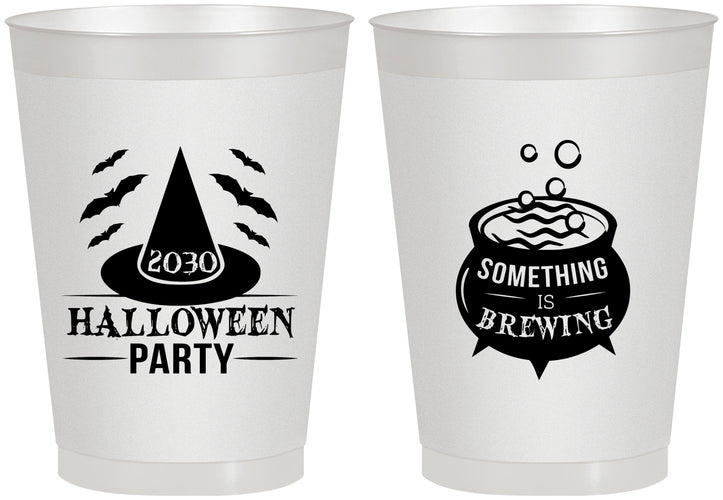 Personalized Halloween 8 oz Frosted Cups - Witch | 250085